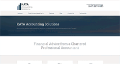 Desktop Screenshot of kataaccounting.com