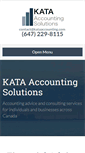 Mobile Screenshot of kataaccounting.com